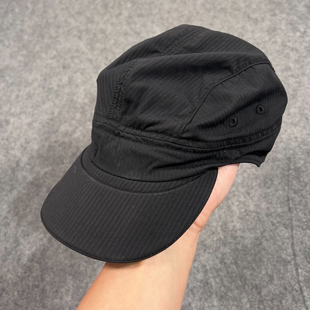 Lululemon Athletica Black Race To Place Run Adjustable Hat Cap Women's One Size